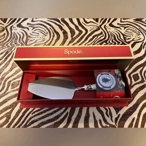 NEW SPODE Christmas Tree Portmeirion Group UK Cake Slice Server